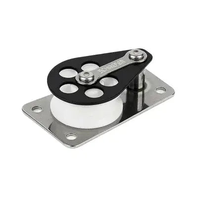 3 Series Flat Base/Alum Cheek/Delrin Sheave 303-09