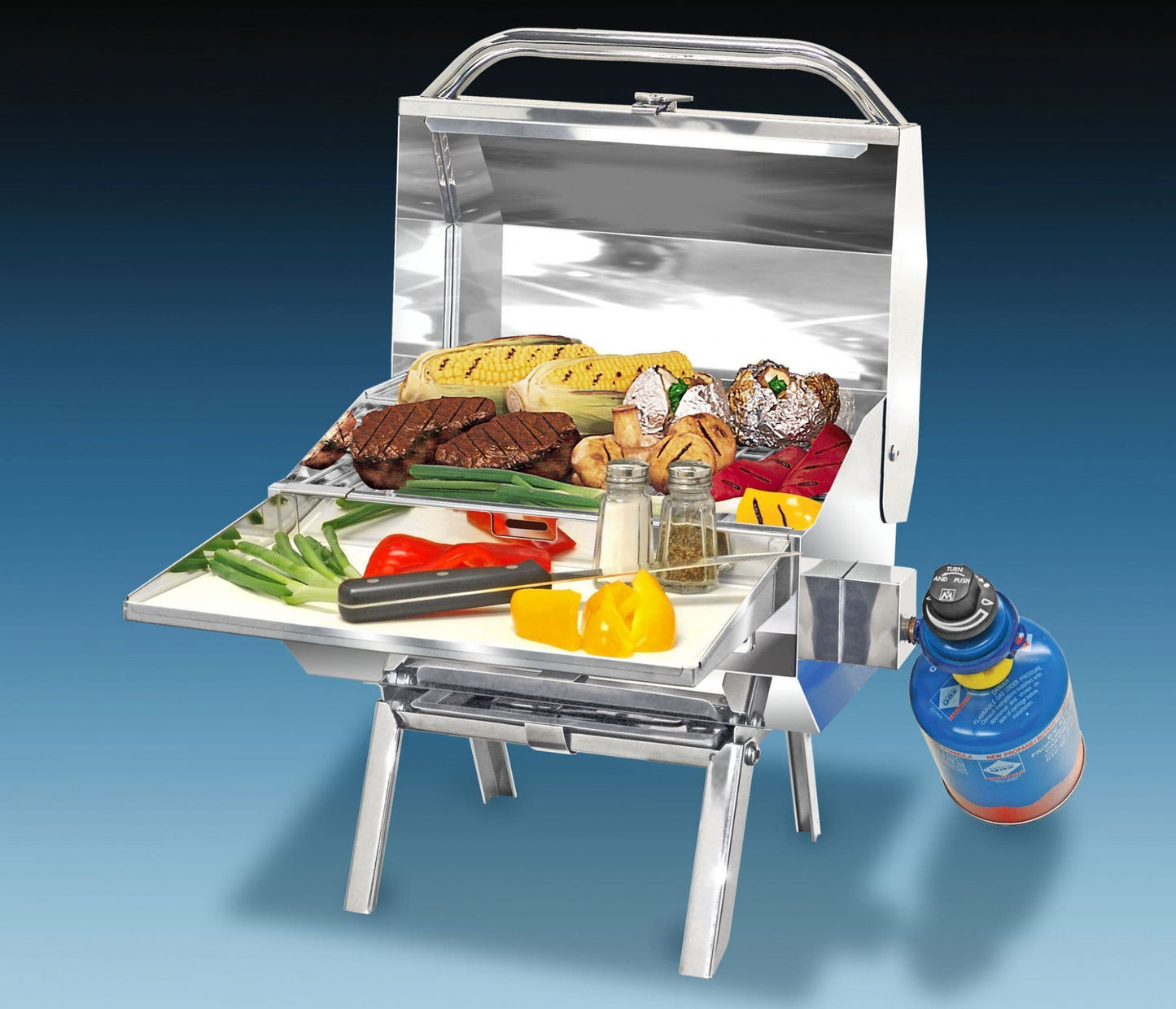A10-801CE-2 Trailmate Gas Grill