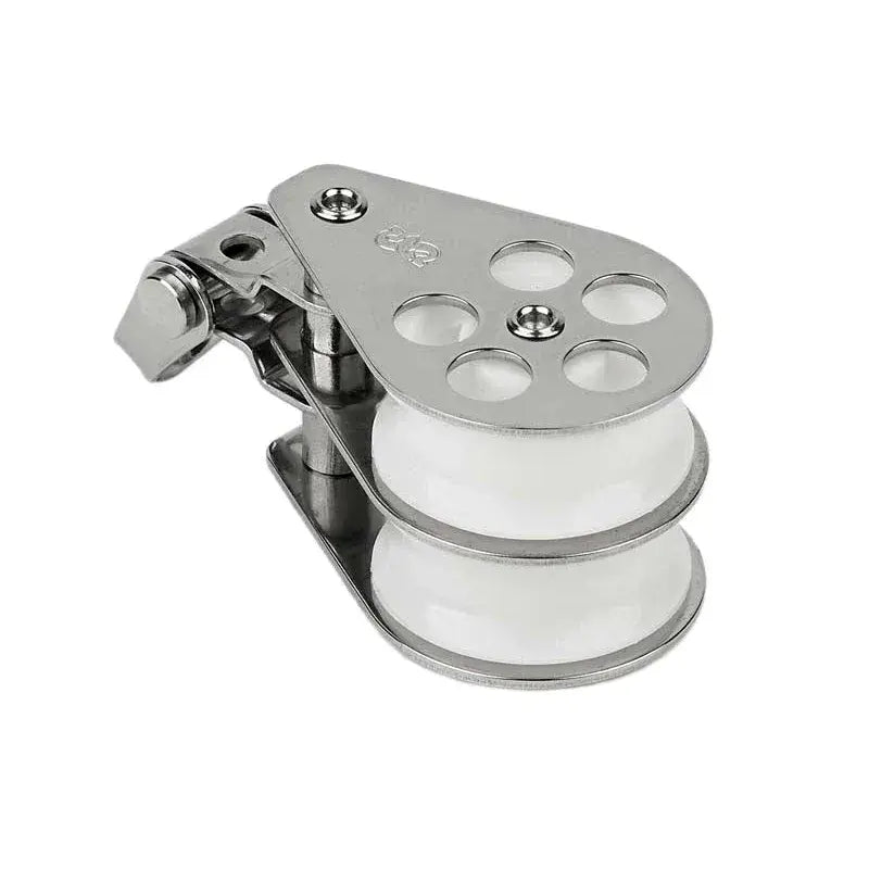 Double Stainless Block with Front Side Shackle 03-23