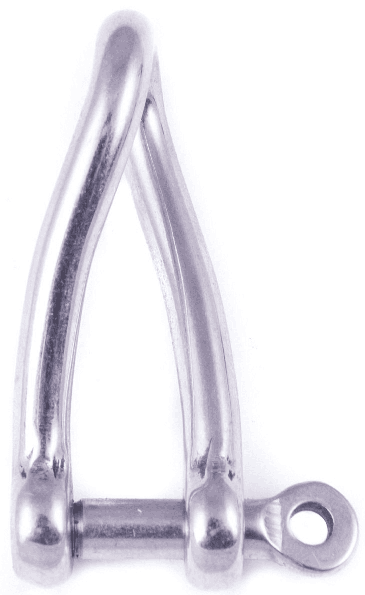 Forged Twisted Shackles