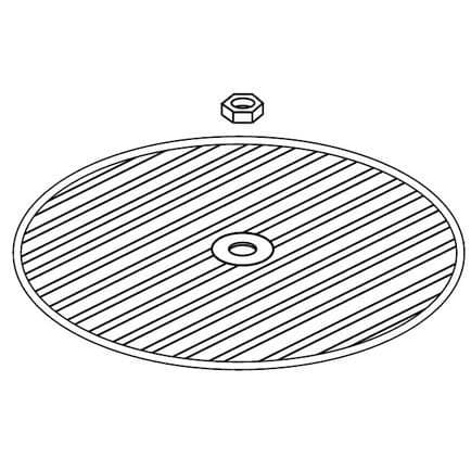 Lower charcoal  Grill