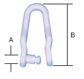 Nylon Sail Shackle