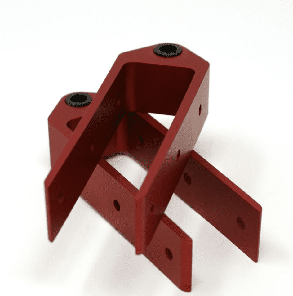 Red Performance Rudder/Stock Gudgeons