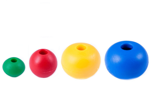 Rope Stoppers/Plastic Balls