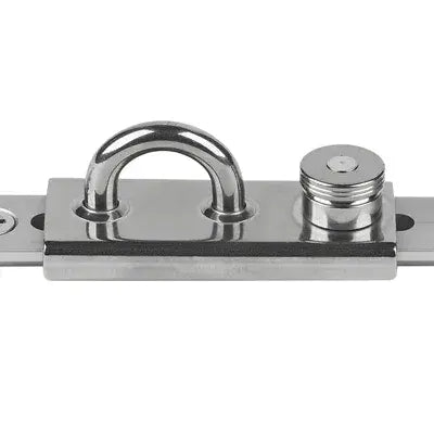 Stainless 1-1/4" T-Track Slider - Eye Slide/Lined   72-49