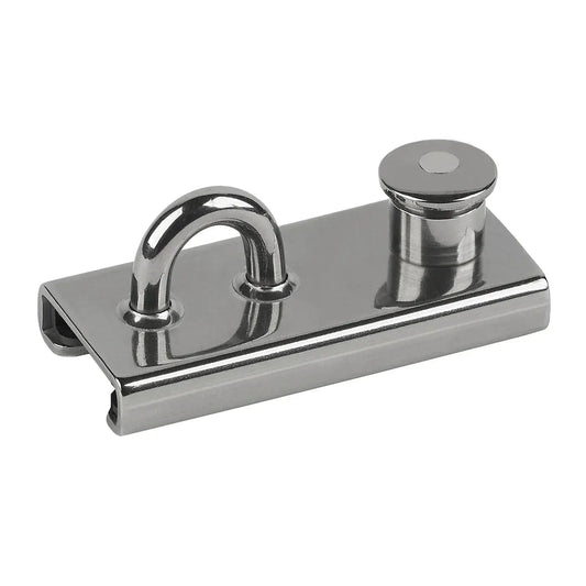 Stainless 1" T-Track Slider - Eye Slide/ Spring/ Lined