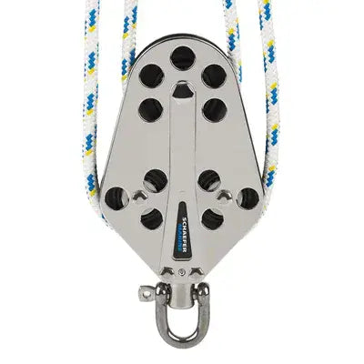 Stainless Fiddle Block with UC Sheave  10-45-UC