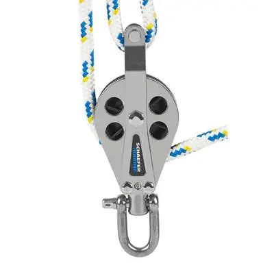 Stainless Steel Single Block with Becket 08-15