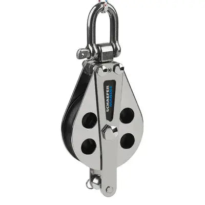 Stainless Steel Single Block with Becket 120-15-UC